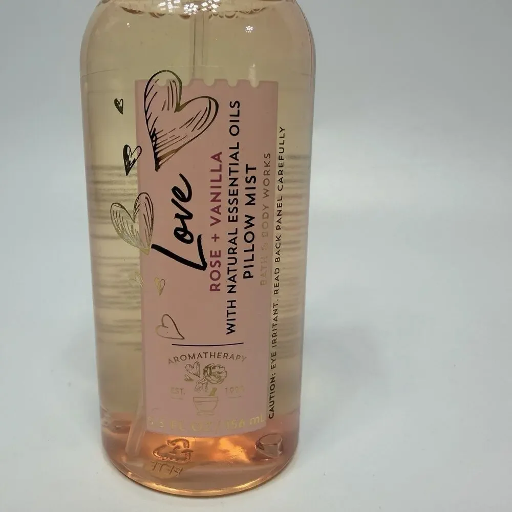 Bath Body Works Aromatherapy Love Rose & Vanilla Pillow Mist - Picture 2 of 4